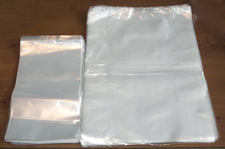 Víztiszta (LDPE) tasak