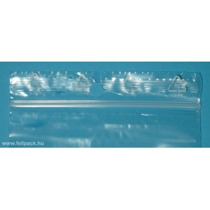 Simítózáras tasak, 23 x 32 cm, A4