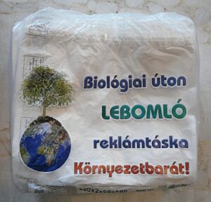Környezetbarát bevásárló táska, reklámszatyor