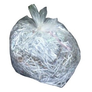 Extra erős polietilén zsák környezetbarát, újrahasznosított anyagból, 55 x 110 cm (90 l)