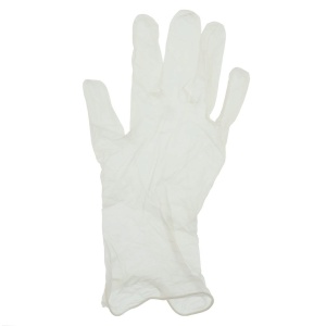 Gumikesztyű (vinilkesztyű), púdermentes, 100 db