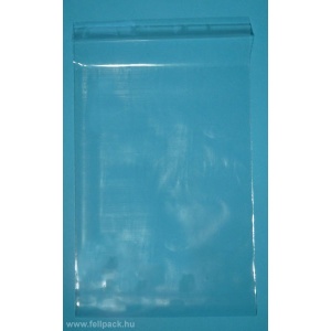 Ragasztócsíkos PP (celofánszerű) tasak, 25 x 39 cm