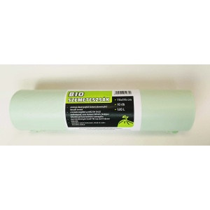 Lebomló, komposztálható PLA bio/öko zsák, 73 x 115 cm (120 l), környezetbarát