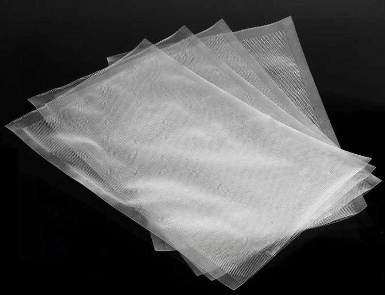 200 x 300 x 0,09 mm-es (20 x 30 cm-es) légbordás háztartási vákuumtasak, sous vide tasak