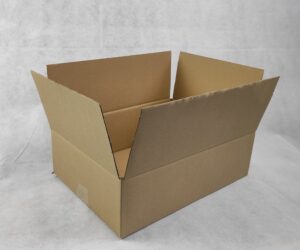 Papírdoboz, U3, 36 x 26 x 11 cm, karton doboz 3 rétegű hullámkartonból