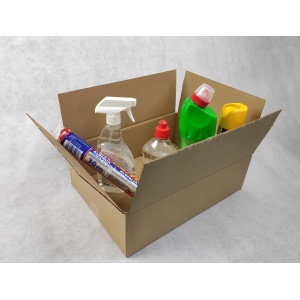 Papírdoboz, U3, 36 x 26 x 11 cm,  karton doboz 3 rétegű hullámkartonból