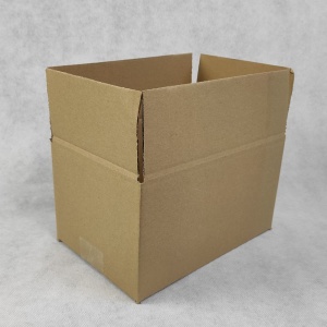 Papírdoboz, U1, 24 x 16 x 13 cm,  csomagoló doboz 3 rétegű hullámkartonból