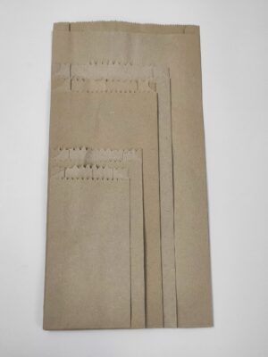 50 dkg-os, 110 + 2 x 20 x 215 mm-es általános papírzacskó, tasak, vastag, 1600 db