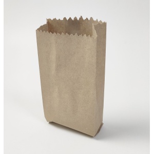 2 kg-os, 155 + 2 x 25 x 355 mm-es általános papírzacskó, tasak, vastag, 600 db