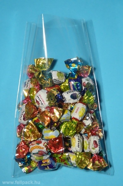 BOPP (celofánszerű) tasak, 160 x 220 mm