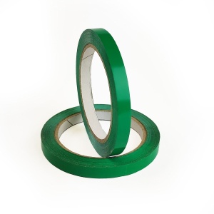 Tasakzáró ragasztószalag, csomagolószalag, lezárószalag, 9 mm/66 m – Sötétzöld