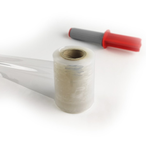 Gránát sztreccsfólia nyél nélkül, 100 mm