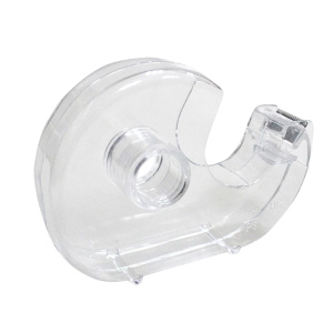 Cellux tépő, ragasztószalag adagoló, kézi, átlátszó