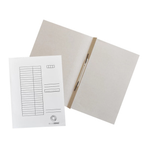 Gyorsfűző mappa, A4, 230g, karton, táblázatos, fehér dosszié